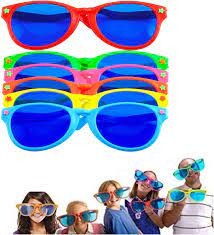 Sunglasses Plastic Large Various Colours