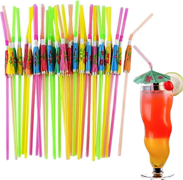 Umbrella Cocktail Straws