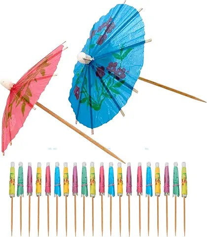Umbrella Cocktail Toothpicks