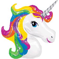 Unicorn Supershape 83 cm Foil Balloon