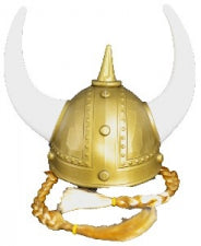 Viking Helmet with Plaits