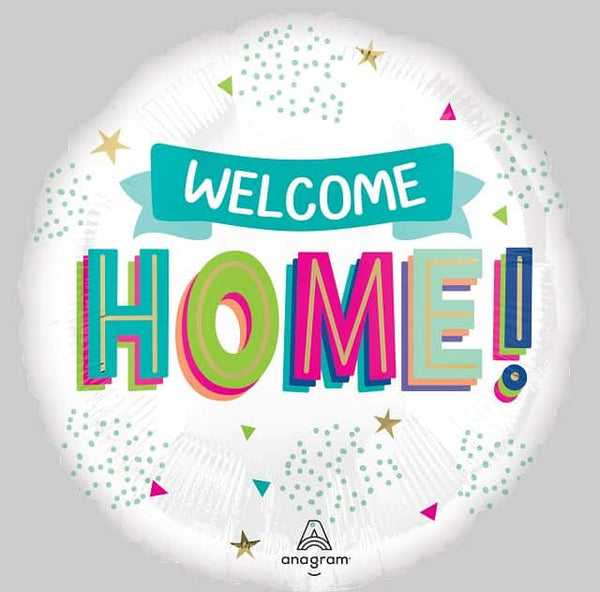 Welcome Home 18 inch Foil Balloon