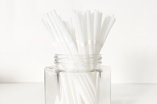 Straws Plastic Flexible 100pcs