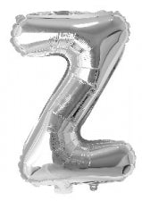 Foil Balloon Alphabet 17" - Silver