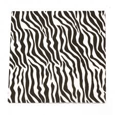 Ti Flair - Zebra Pattern Black White