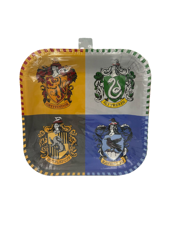 Harry Potter Paper Plates Square 9" 10pc