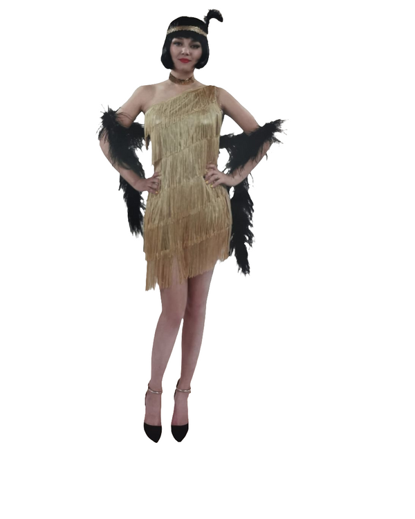 Flapper Dress Gold