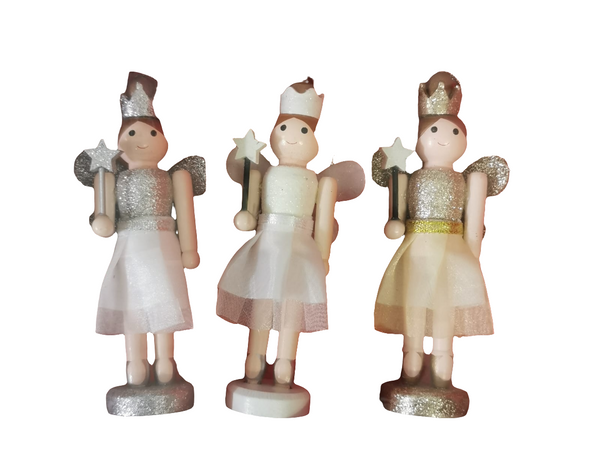 Wooden Angels 3pc