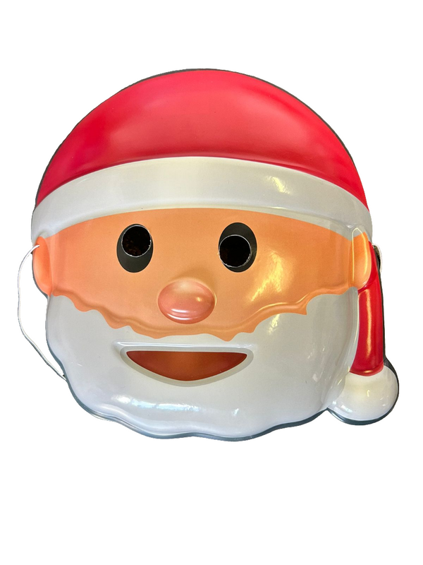 Santa mask Plastic