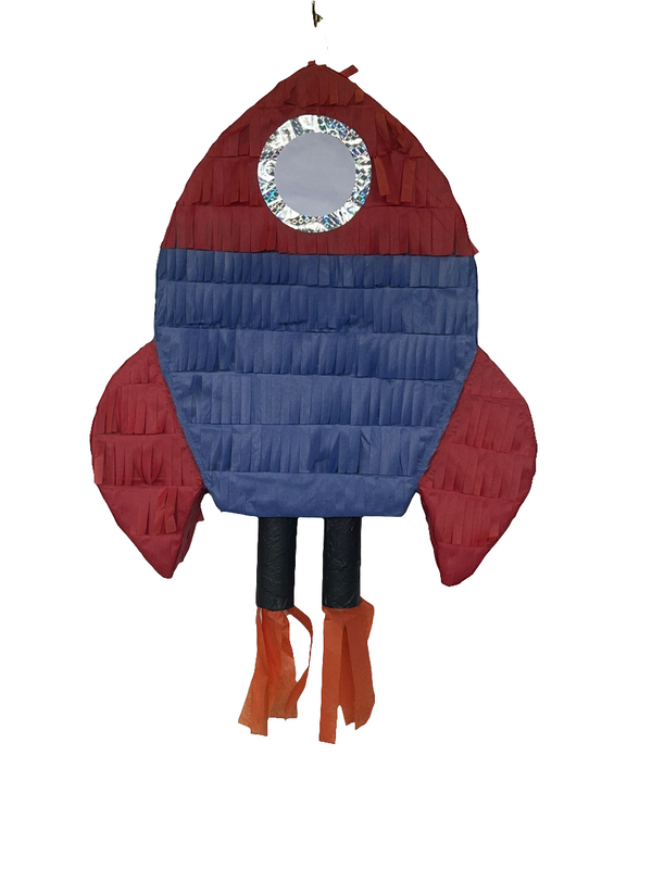 Rocket Ship Piñata