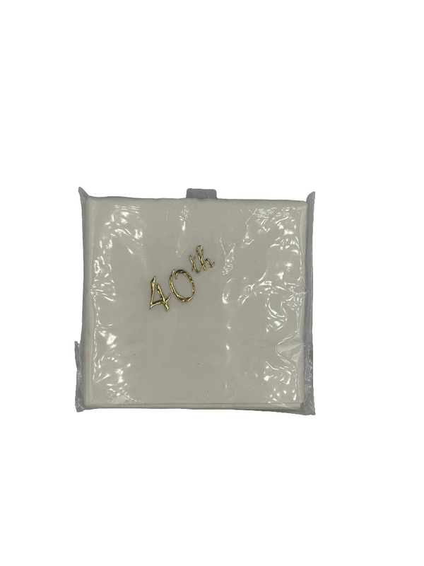 Serviettes Age/Milestones - 40's