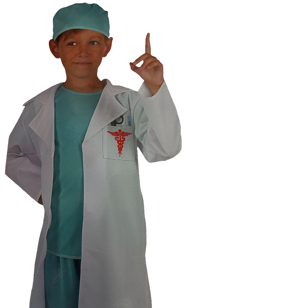 Surgeon Set Pink/Green/White 3+ Costume