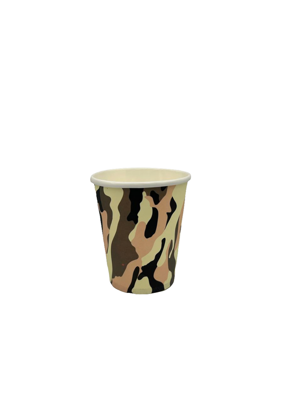 Camo Paper Cups 10pc