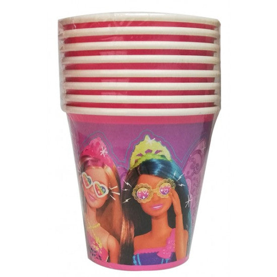 Barbie Cups 8pcs