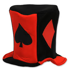Casino Hat Red & Black