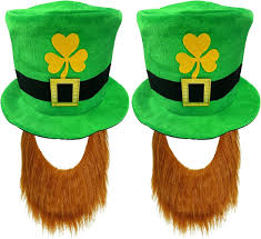 St Patrick's Day Hat with Beard