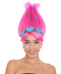 Poppy Trolls Wig