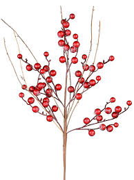 Red Berry Stem 60cm