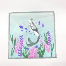 Mermaid Serviettes 20pc