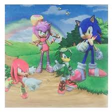 Sonic Serviettes 20pc