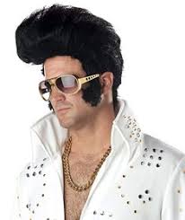 Elvis Black Wig