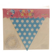Bunting Dot Paper Flags