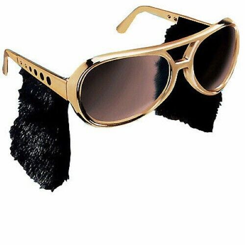 Elvis Glasses with Sideburns