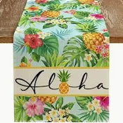 Hawaiin Foil Tablecloth 137 x 1.83 m